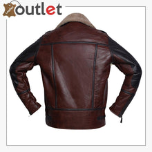 Load image into Gallery viewer, Men Umber Brown Shearling Jacket - Leather Outlet
