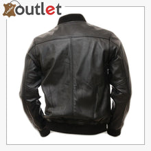 Load image into Gallery viewer, Men Pitch Black Bomber Jacket
