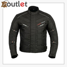 Load image into Gallery viewer, Black 6 Packs Design Motorcycle Jacket
