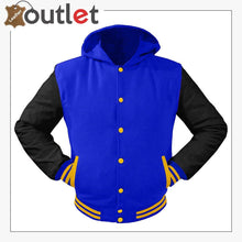Load image into Gallery viewer, College Baseball Leather Varsity Women Jacket

