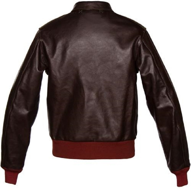 Men’s USAAF Leather A-2 Bomber Jacket Leather Outlet