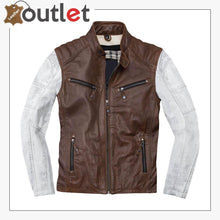 Load image into Gallery viewer, Firenze High Quality Motorcycle Leather Jacket
