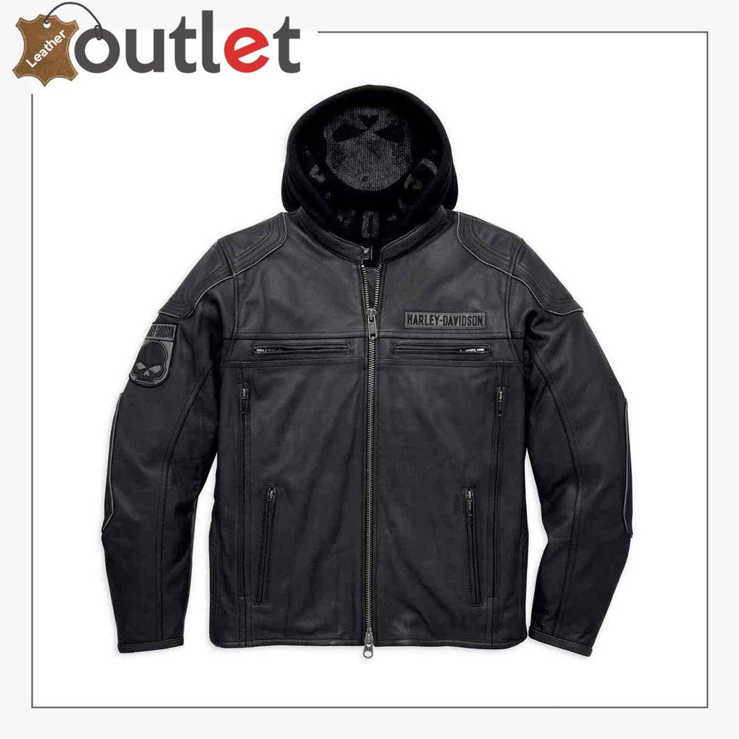 Harley-Davidson Men's Aurora Willie G Skull 3-in-1 Jacket