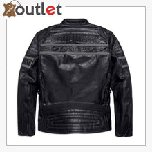 Load image into Gallery viewer, Harley-Davidson Men&#39;s Triple Vent System Wick Twister Leather Jacket 

