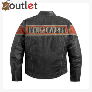 Harley-Davidson Men's Victory Lane Leather Jacket - Leather Outlet