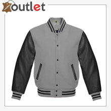 Load image into Gallery viewer, High Quality Leather Varsity Jacket for Menv
