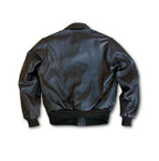 Men’s Flight A-2 Bomber Leather Jacket Leather Outlet