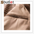 Mens Leather Flight Bomber Jacket - Leather Outlet