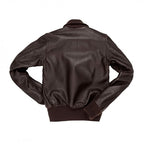 Men’s Navy Amelia Flight Leather Jacket Leather Outlet