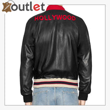 Load image into Gallery viewer, Mens Quality Leather bomber jacket - Leather Outlet
