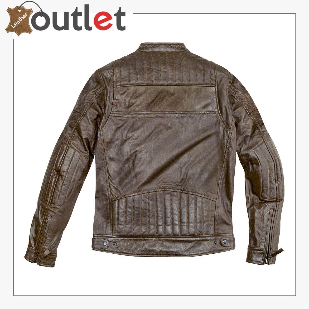 Philadelphia Motorcycle Leather Jacket - Leather Outlet