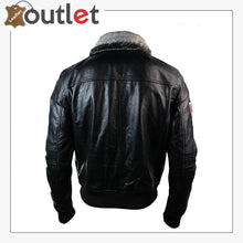 Load image into Gallery viewer, Real Leather US Aviator Air Force Pilot Flying Bomber Jacket
