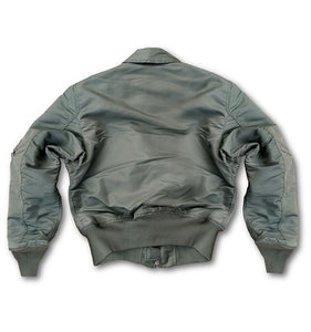 Sage Green A-2 Flight Jacket Leather Outlet