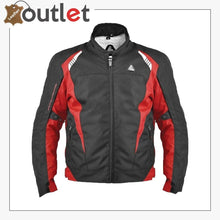 Load image into Gallery viewer, MATRIX RED/BLACK SPORT MOTORCYCLE JACKET
