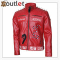 Bite Last Breath Studded Biker Jacket